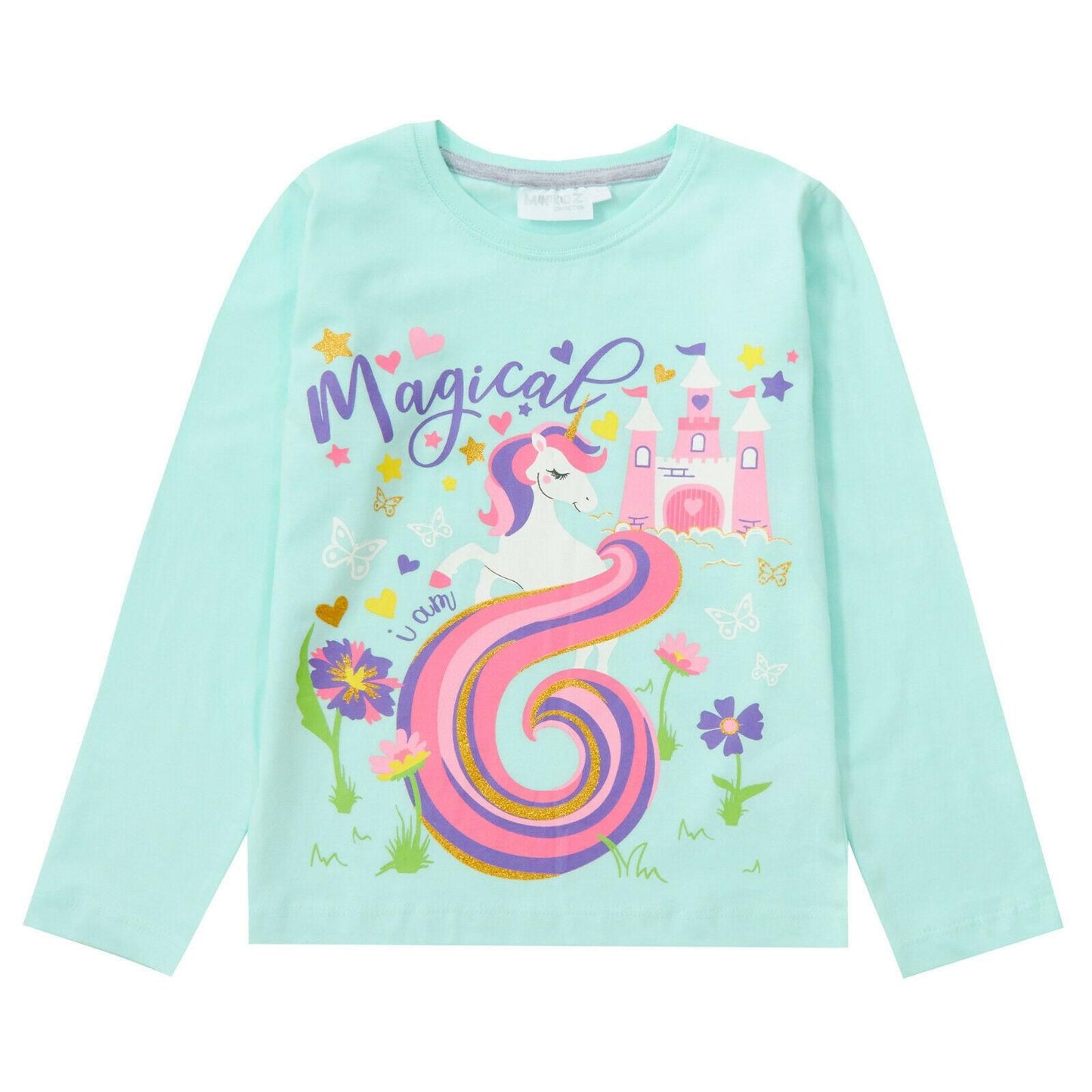 Childrens Birthday Age Design Long Sleeve Top