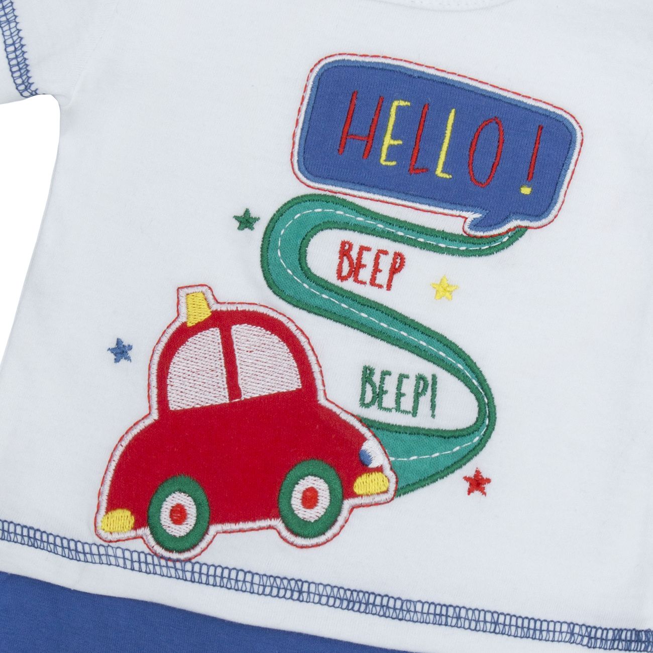 Infant One Piece Car Romper Set ~ Newborn - 12 months