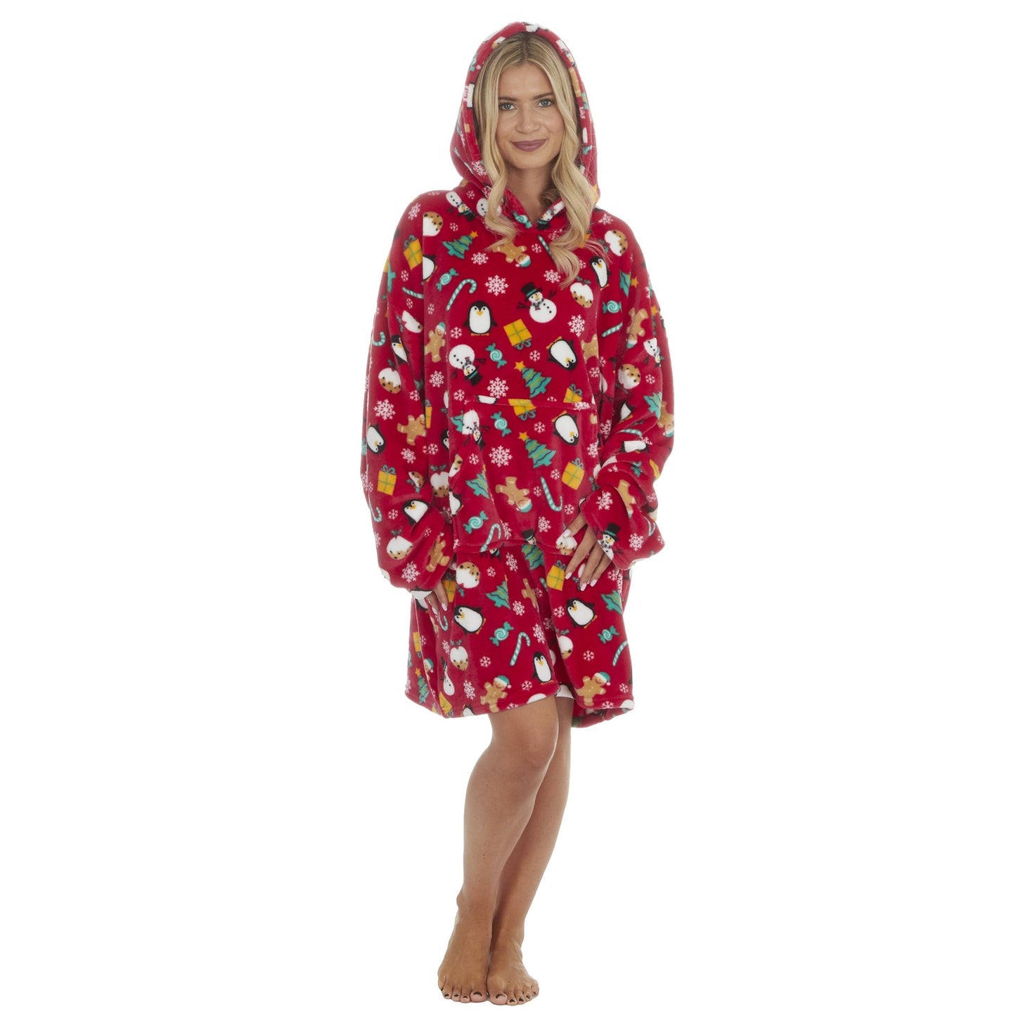 Unisex Christmas Oversized Lounge Hoodie