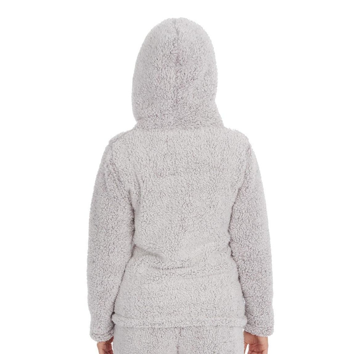 Ladies Borg Fleece Lounge Hoodie