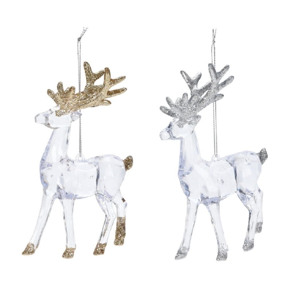 Hanging Deer Christmas Tree Ornaments