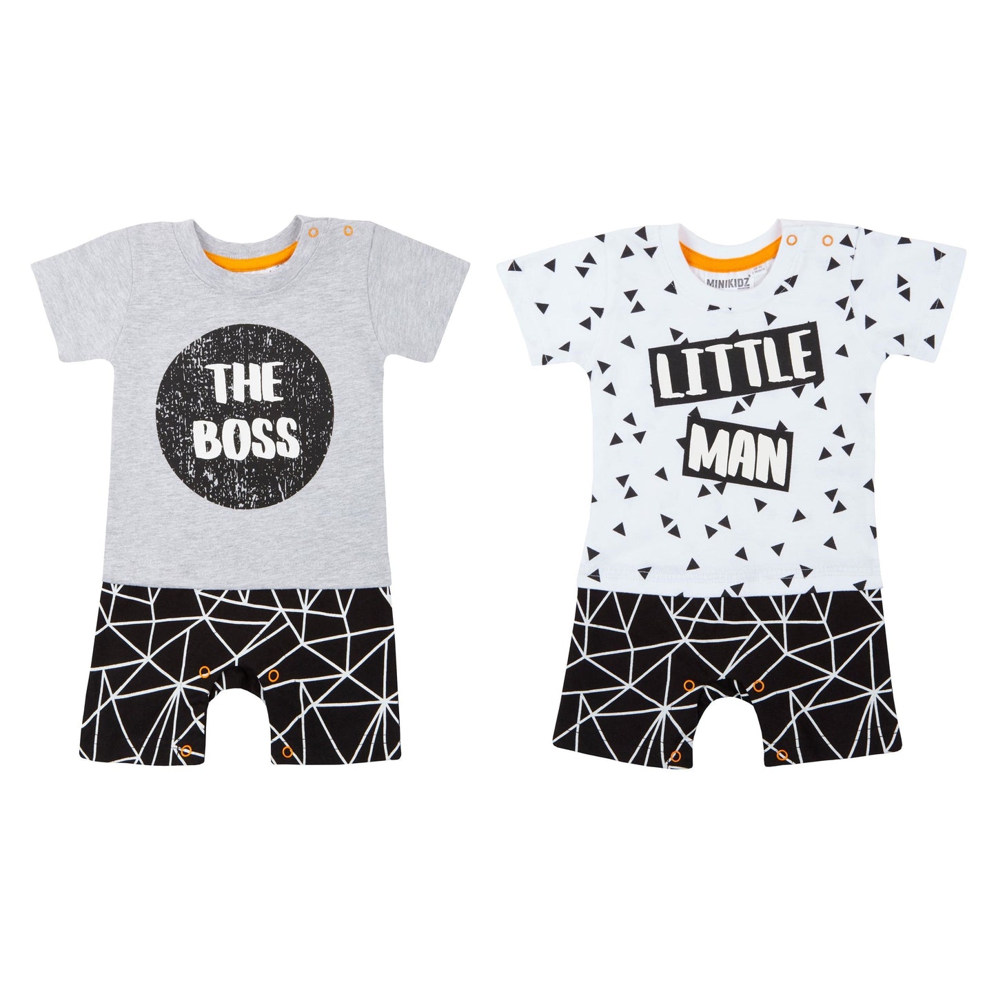 Infant Boys One Piece Romper Set ~ Newborn - 12 months