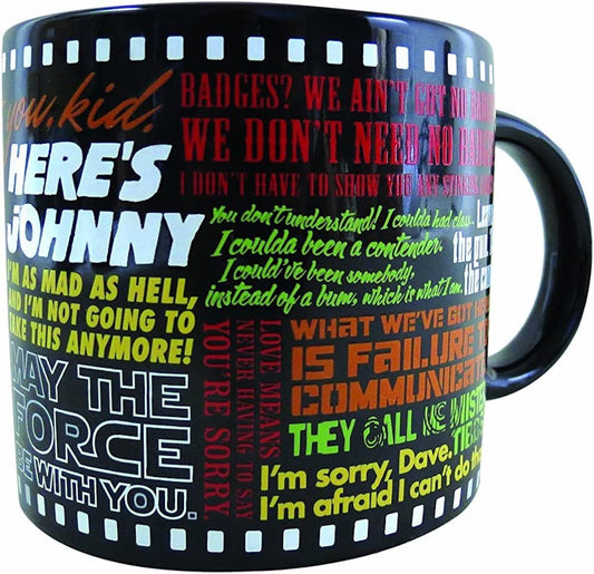 Tea/Coffee- Mug/Cup - Ceramic - MOVIE/FILM QUOTES