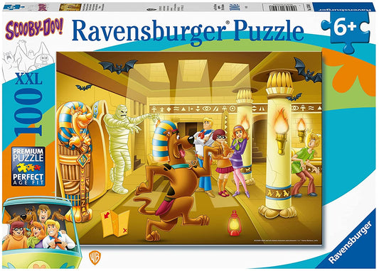 Ravensburger - Jigsaw Puzzle - SCOOBY DOO MEETS HIS MUMMY - 100 XXL Pieces - 6+