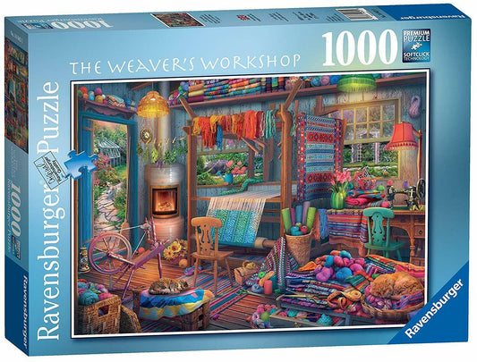 Ravensburger - Jigsaw Puzzle - WEAVER'S WORKSHOP- 1000 Pieces - 12+