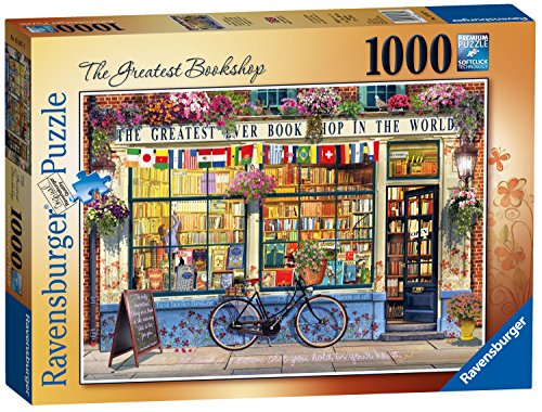 Ravensburger - Jigsaw Puzzle - THE GREATEST BOOKSHOP - 1000 Pieces - 12+