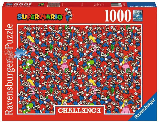 Ravensburger - Jigsaw Puzzle - SUPER MARIO CHALLENGE - 1000 Pieces - 12+