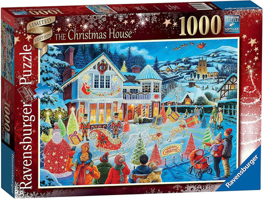 Ravensburger - Jigsaw Puzzle - THE CHRISTMAS HOUSE - 1000 Pieces - 12+