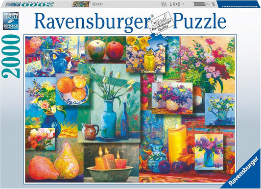 Ravensburger - Jigsaw Puzzle - STILL LIFE BEAUTY - 2000 Pieces - 12+