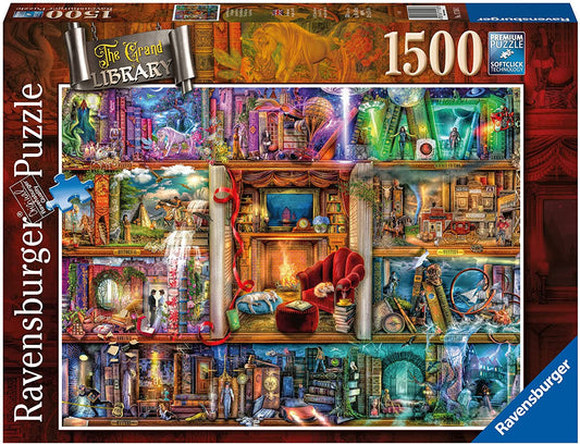 Ravensburger - Jigsaw Puzzle - THE GRAND LIBRARY - 1500 Pieces - 12+