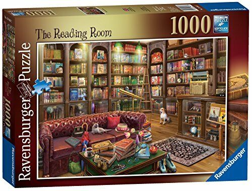 Ravensburger - Jigsaw Puzzle - THE READING ROOM - 1000 Pieces - 12+