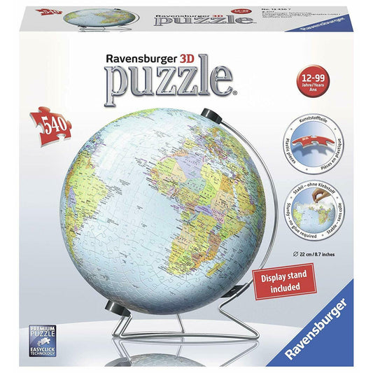 Jigsaw Puzzle - 3D GLOBE Earth - 540pieces