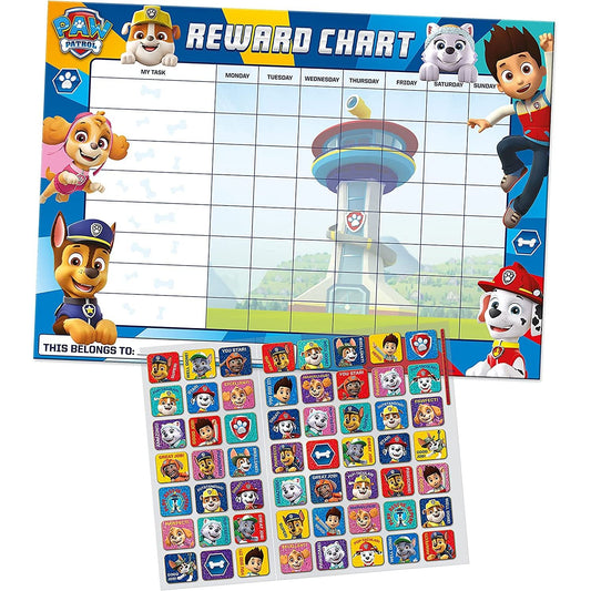 Sticker/Reward Chart - PAW PATROL