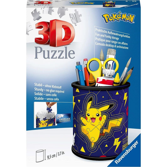 Jigsaw Pencil Holder Pokemon - 54 Pieces