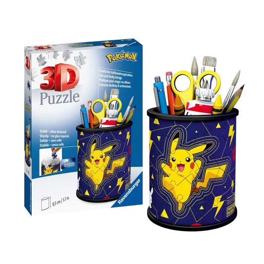 Jigsaw Pencil Holder Pokemon - 54 Pieces