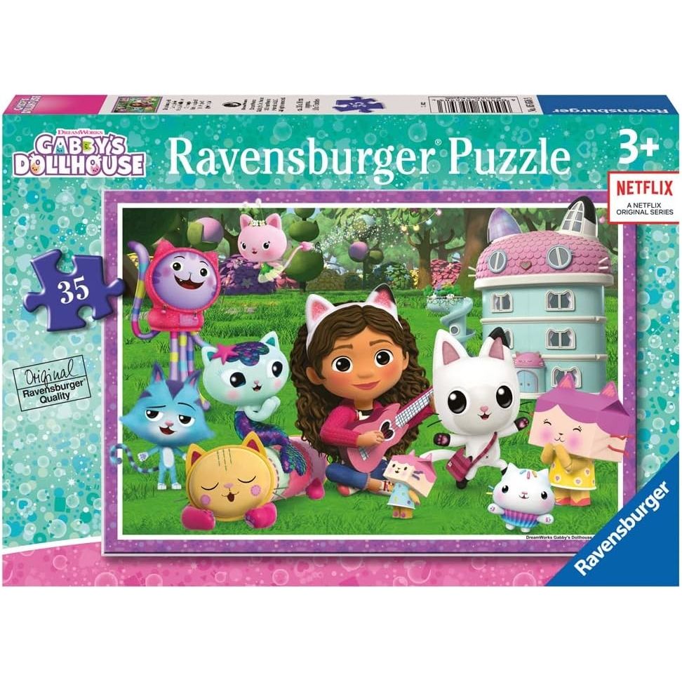 Jigsaw Puzzle - GABBY'S DOLLHOUSE (Its Magical) - 35 Pieces