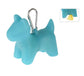 Dog Shape Waste Bag Holder with Leash Clip and 20 Biodegradable Bags