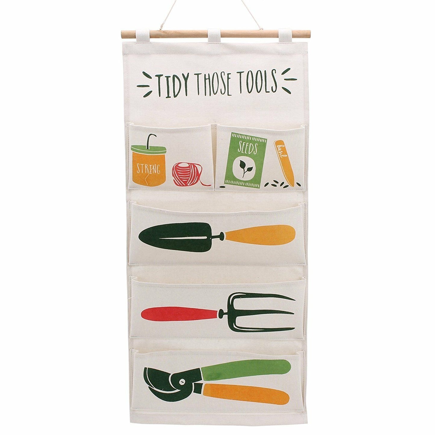 Outdoor/Garden - Canvas - GARDEN TOOL WALL TIDY BAG