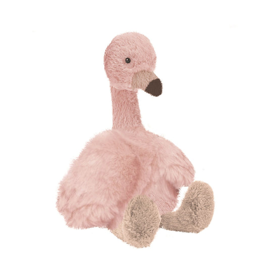 Snuggable Hottie with Microwaveable Tourmaline Bead Insert - Flamingo