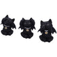Ornament/Figurines - Cats - Gothic/Pagan - THREE WISE VAMPUSS
