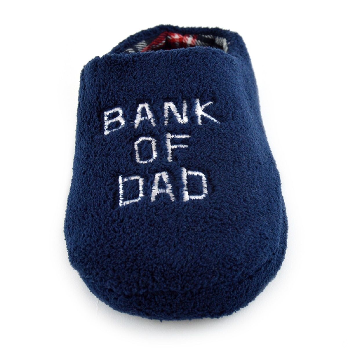 Mens Bank Of Dad Slogan Mule Slipper