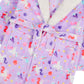 Childrens Lilac Unicorn Print Dressing Gown ~ 2-13 Years