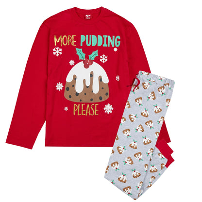 Family Christmas Pudding Pyjama Set