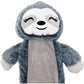 Sloth Long Hot Water Bottle with Plush Cover