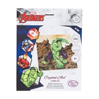 Craft Buddy DIY Crystal Card Kit Marvel Collection