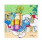 Craft Buddy 18x18cm DIY Crystal Card Kit ~ Smurfs Collection