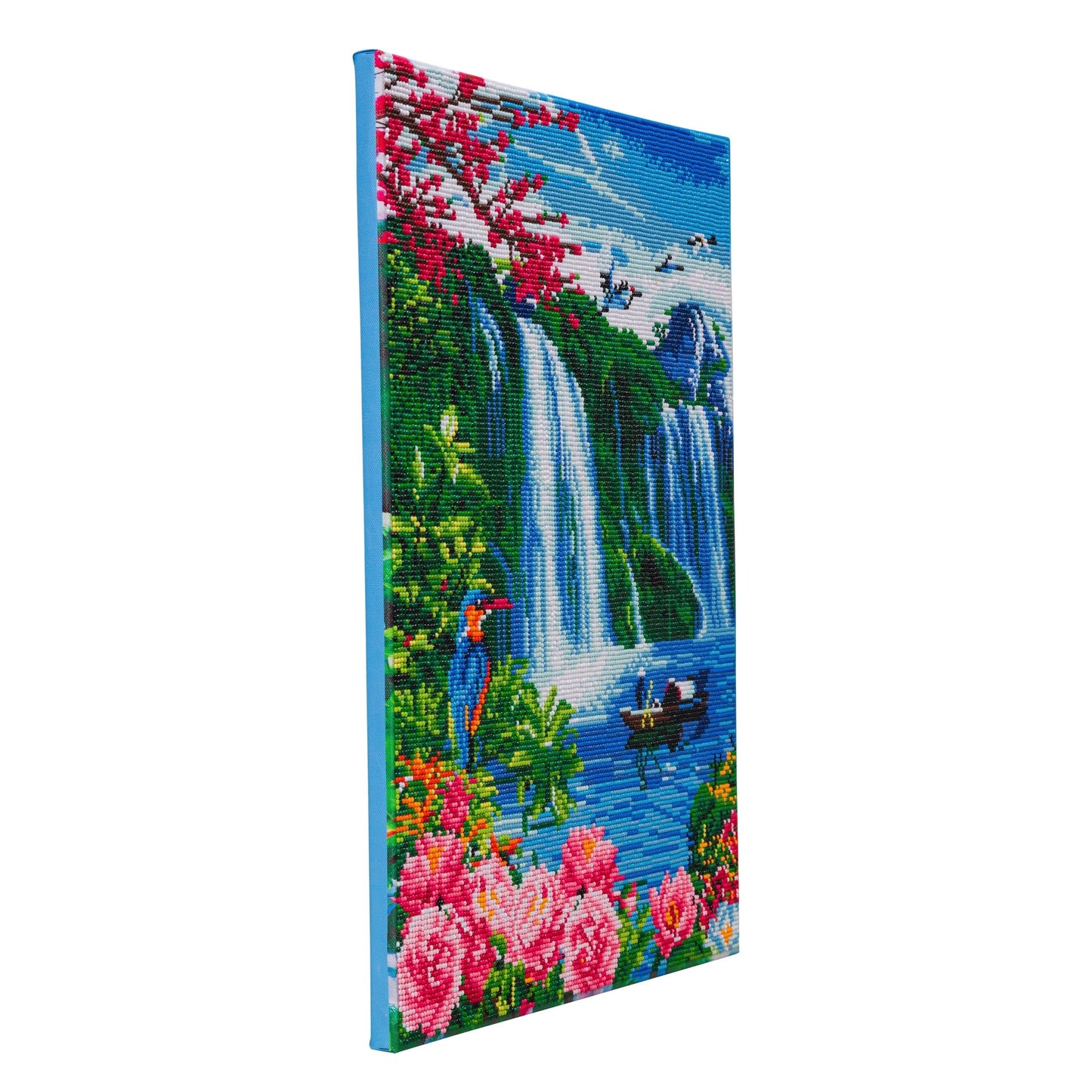 Craft Buddy Full Crystal Mounted Crystal Art Kit 40cm x 50cm - Wonderful Waterfall