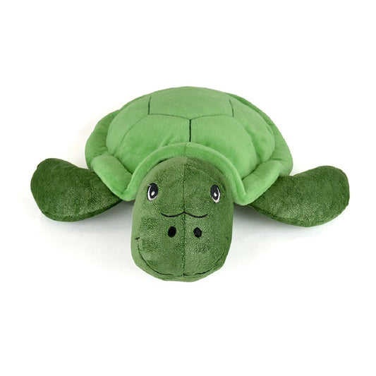 Hot Water Bottle with Novelty Plush Turtle Cover