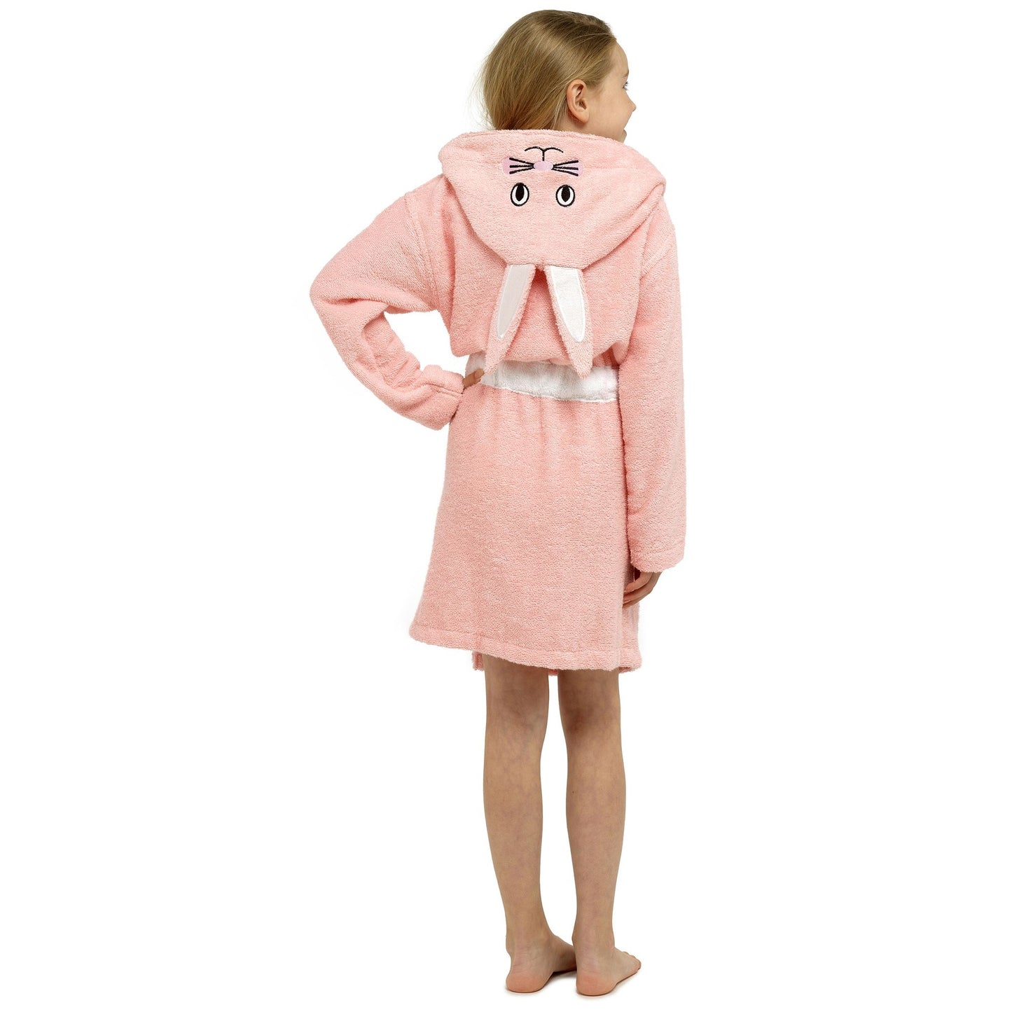 Childrens Novelty Animal Design Cotton Towelling Robe ~ 3-10 years