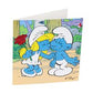 Craft Buddy 18x18cm DIY Crystal Card Kit ~ Smurfs Collection