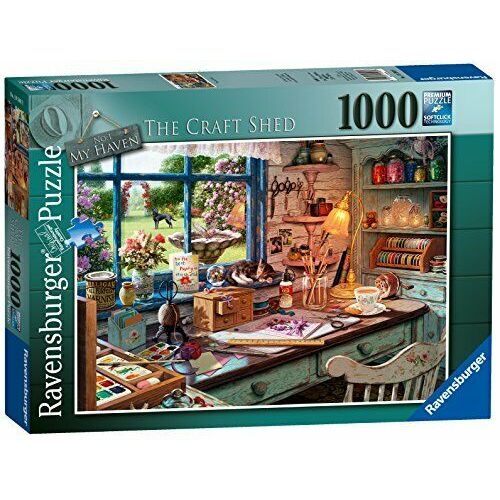 Ravensburger - Jigsaw Puzzle - THE CRAFT SHED - 1000 Pieces - 12+