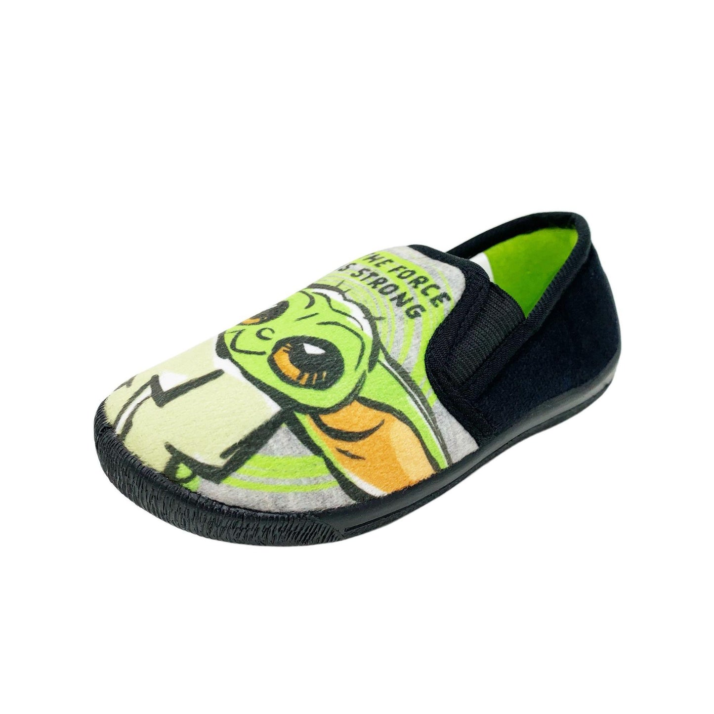 Childs Star Wars Mandalorian Yoda Slippers