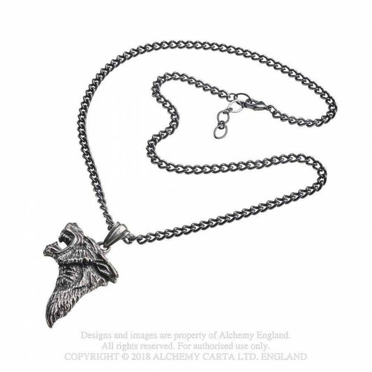 Necklace/Pendant - DARK WOLF