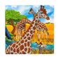 Craft Buddy 18x18cm DIY Crystal Card Kit ~ Gentle Giraffes