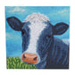Craft Buddy DIY Crystal Art / Diamond Painting Greetings Card Kit - Cute Cow