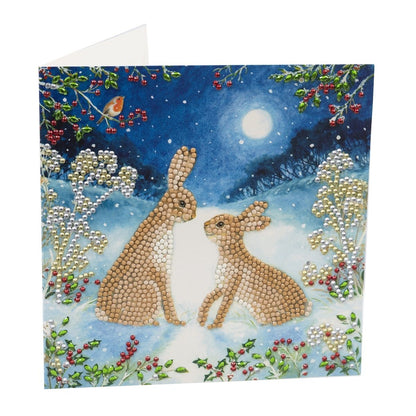 Craft Buddy 18x18cm DIY Crystal Christmas Card Kit ~ 2022 Designs