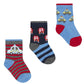 Babies 3 Pack of Cotton Rich Car or Digger Socks
