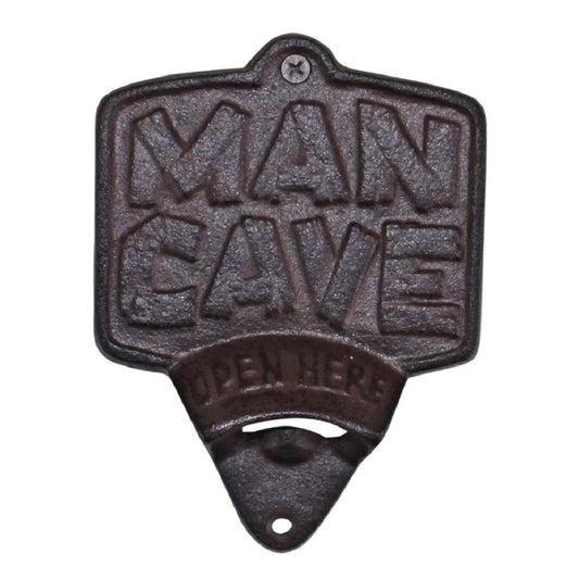 Drink/Bar Ware - Cast Iron - MAN CAVE - Bottle Opener