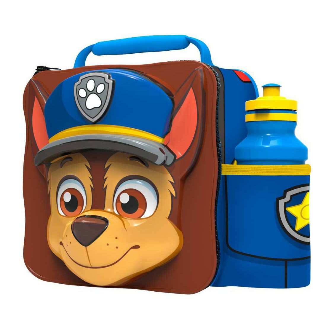 3D Paw Patrol Insulated Lunch Bag with Drink Bottle