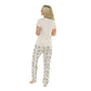 Ladies Safari Print Pyjama Set ~ S-XL