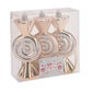Set of 3 Candy Christmas Tree Decorations