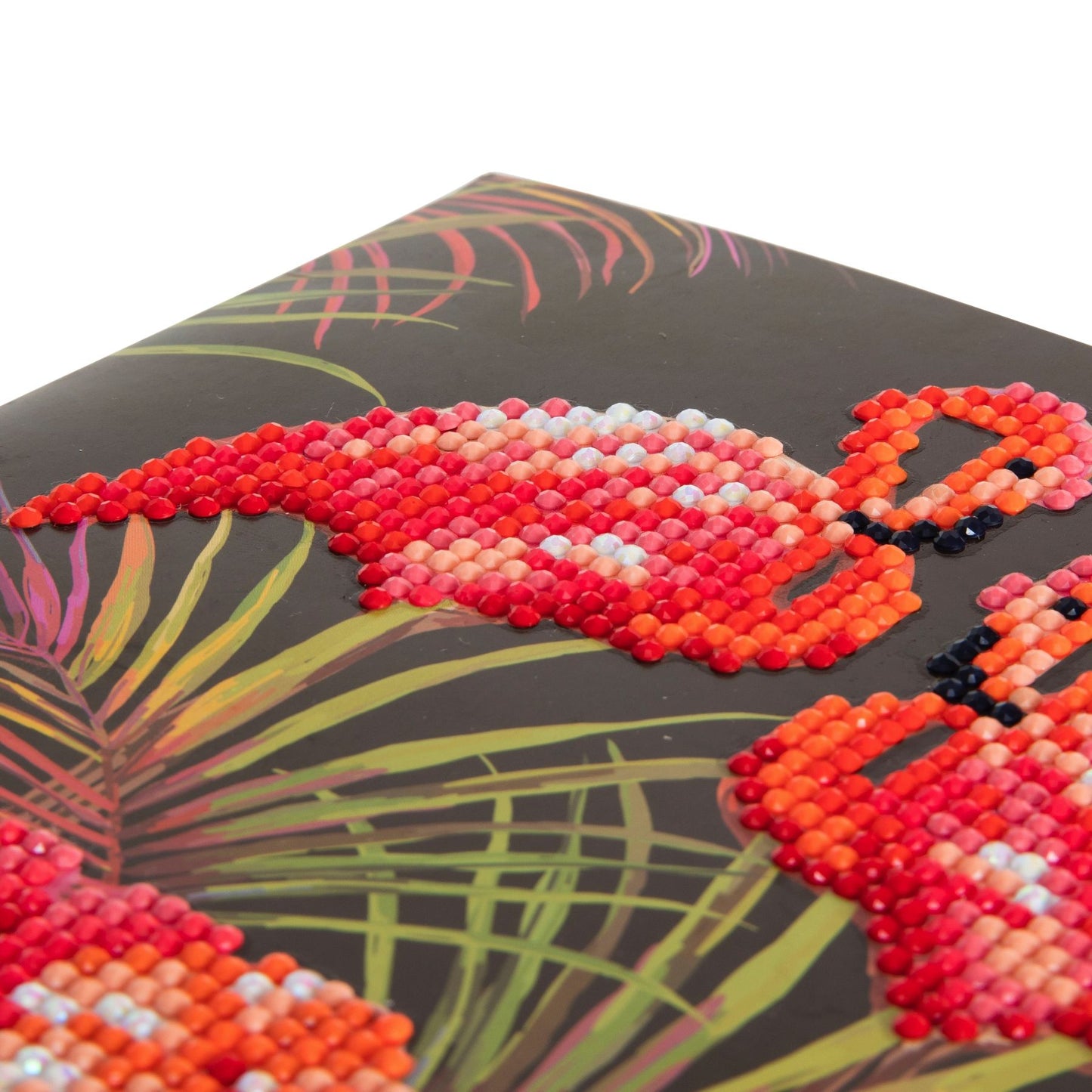 Craft Buddy 18x18cm DIY Crystal Card Kit ~ Flamingos