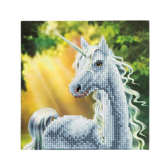 Craft Buddy 18x18cm DIY Crystal Card Kit - Sunshine Unicorn