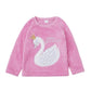 Childrens Swan Pyjamas with Super Soft Snuggle Top ~ 7-13 years