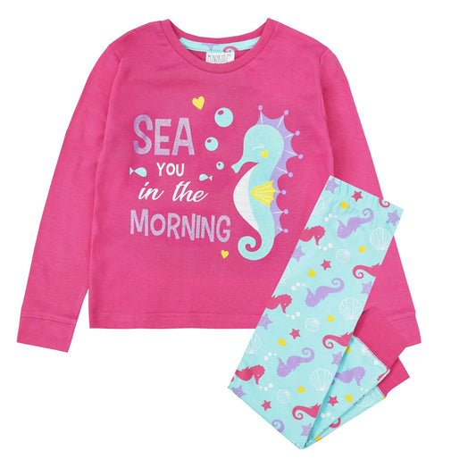 Childrens Seahorse Pyjama Set ~ 2-6 years