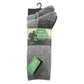 Mens 2 Pack Cushioned Walking Socks